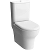 Унитаз приставной VitrA Zentrum Rim-Ex 9824B003-7206 безободковый
