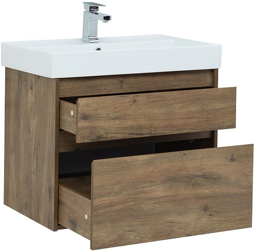 Тумба под раковину Aquanet Nova Lite 75 дуб рустикальный (2 ящика) 00249515 Тумба под раковину Aquanet Nova Lite 75 дуб рустикальный (2 ящика) 00249515