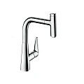 Смеситель для кухни Hansgrohe 220, с вытяжным изливом, 1jet 72822000, хром Смеситель для кухни Hansgrohe 220, с вытяжным изливом, 1jet 72822000, хром
