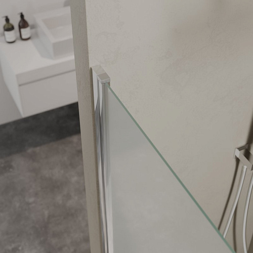 Шторка на ванну BERGES RIVER S 900 матовое стекло 065020 Шторка на ванну BERGES RIVER S 900 матовое стекло 065020