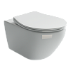 Картинка анонса товара «унитаз подвесной ceramica nova pearl cn8001 белый с сиденьем»