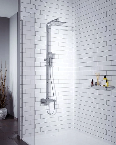 Душевая система Timo Tetra-thermo SX-0169/00 с термостатом хром Душевая система Timo Tetra-thermo SX-0169/00 с термостатом хром