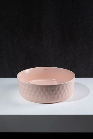 Раковина Allen Brau Fantasy Romb 36 4.11033.SM накладная, розовый Раковина Allen Brau Fantasy Romb 36 4.11033.SM накладная, розовый