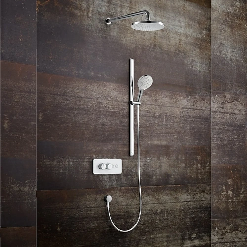 Душевая система Black&White U7646 хром встраиваемая 7646U Душевая система Black&White U7646 хром встраиваемая 7646U