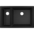 Кухонная мойка Hansgrohe S51 S510-U635 180/450 43433170, черный графит Кухонная мойка Hansgrohe S51 S510-U635 180/450 43433170, черный графит