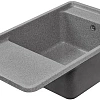 Кухонная мойка Aquaton Беллис 87 1A724832BS230 из литого мрамора, серый Кухонная мойка Aquaton Беллис 87 1A724832BS230 из литого мрамора, серый