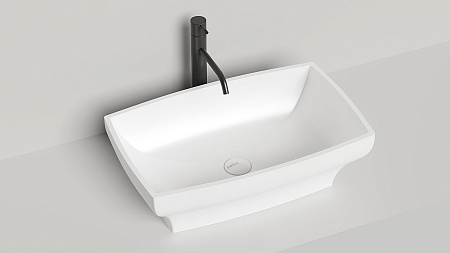 Раковина Salini GLORIA 04 1102204M 600x380 накладная S-Stone