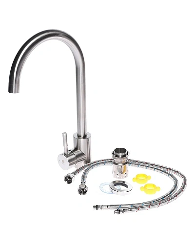 Смеситель для кухни Orange Steel M99-005ni никель Смеситель для кухни Orange Steel M99-005ni никель