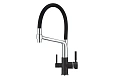 Смеситель для кухни GRANULA (0083, ЧЁРНЫЙ) Смеситель для кухни GRANULA (0083, ЧЁРНЫЙ)