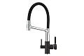 Смеситель для кухни GRANULA (0083, ЧЁРНЫЙ) Смеситель для кухни GRANULA (0083, ЧЁРНЫЙ)