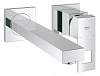 Картинка анонса товара «смеситель для раковины grohe eurocube (вынос 230 мм), хром (23447000) внешняя часть»