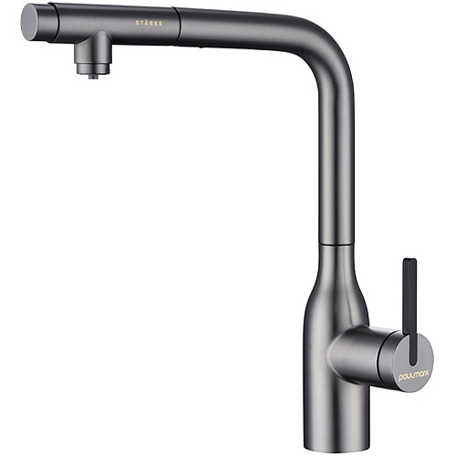 Смеситель для кухни Paulmark VIPER беретта Vi213105-GM Смеситель для кухни Paulmark VIPER беретта Vi213105-GM