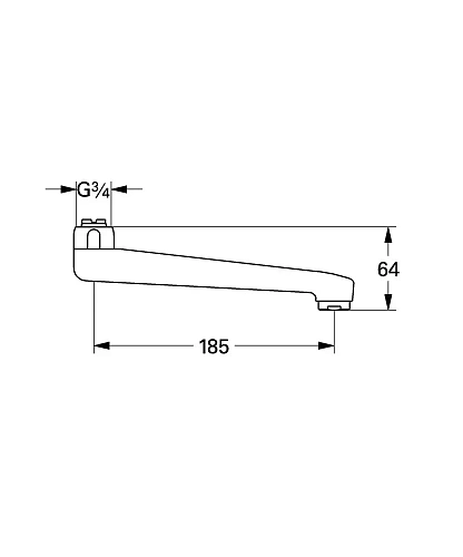 Излив GROHE 13430000 Излив GROHE 13430000