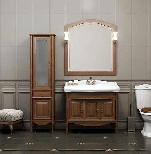 Шкаф-пенал Opadiris Лоренцо, светлый орех, левый Z0000006526 Шкаф-пенал Opadiris Лоренцо, светлый орех, левый Z0000006526