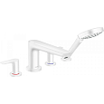 Смеситель на борт ванны hansgrohe Talis E на 4 отверстия 71748700 Смеситель на борт ванны hansgrohe Talis E на 4 отверстия 71748700