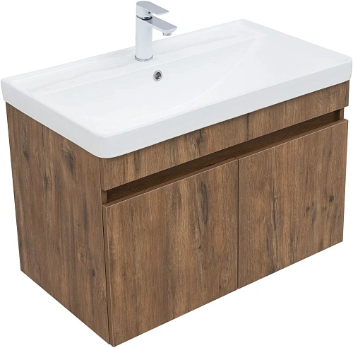 Тумба под раковину Aquanet Оптима 80 00344797 дуб рустикальный Тумба под раковину Aquanet Оптима 80 00344797 дуб рустикальный