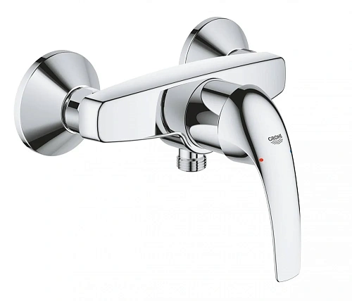 Смеситель для душа GROHE BauCurve, хром (23631000) Смеситель для душа GROHE BauCurve, хром (23631000)