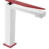 Смеситель для раковины Boheme Q 142-WR.2 White RED.2 Смеситель для раковины Boheme Q 142-WR.2 White RED.2
