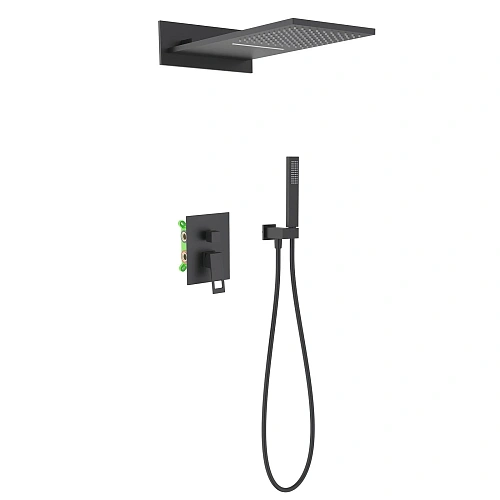 Душевая система Timo Briana SX-7139/03SM встраиваемая черный Душевая система Timo Briana SX-7139/03SM встраиваемая черный