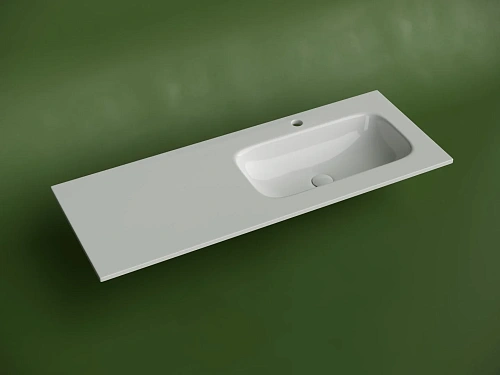 Раковина Ceramica Nova Grace CN7021 мебельная 1210x457x137 с чашей справа и отверстием под смеситель белый Раковина Ceramica Nova Grace CN7021 мебельная 1210x457x137 с чашей справа и отверстием под смеситель белый