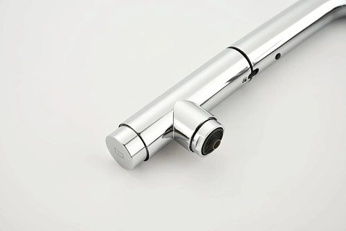 Смеситель для кухни AQUAme Cucina AQM9903CR с выдвижным изливом, с подключением к фильтру с питьевой водой, хром Смеситель для кухни AQUAme Cucina AQM9903CR с выдвижным изливом, с подключением к фильтру с питьевой водой, хром