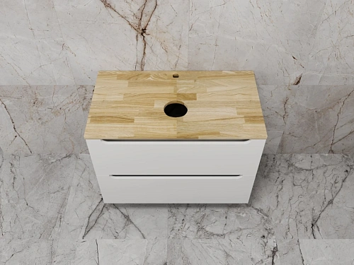 Тумба под раковину Style Line Бали 80 со столешницей белый софт подвесная ЛС-00002339 Тумба под раковину Style Line Бали 80 со столешницей белый софт подвесная ЛС-00002339