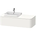 Тумба под раковину Duravit Happy D.2 Plus HP4942L3636 подвесная 130 см белая шелковисто-матовый лак Тумба под раковину Duravit Happy D.2 Plus HP4942L3636 подвесная 130 см белая шелковисто-матовый лак