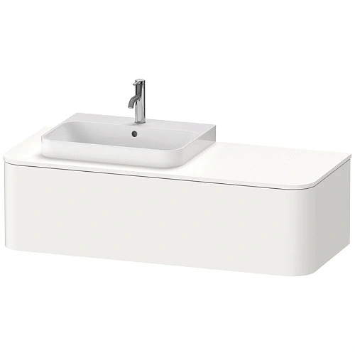 Тумба под раковину Duravit Happy D.2 Plus HP4942L3636 подвесная 130 см белая шелковисто-матовый лак Тумба под раковину Duravit Happy D.2 Plus HP4942L3636 подвесная 130 см белая шелковисто-матовый лак