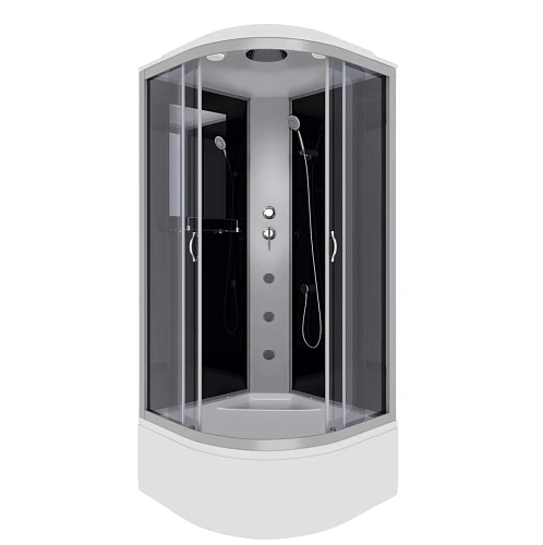 Душевая кабина Niagara Classic NG-2507-14G (800х800х2150) высокий поддон (40см) стекло тонированное 25071434G Душевая кабина Niagara Classic NG-2507-14G (800х800х2150) высокий поддон (40см) стекло тонированное 25071434G