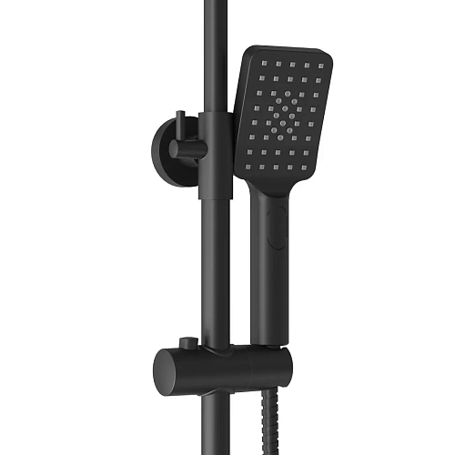 Душевая система GROSSMAN Style 500.K35.05.210 черный матовый Душевая система GROSSMAN Style 500.K35.05.210 черный матовый