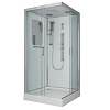 Картинка анонса товара «душевая кабина niagara premium ng-6002-01gq (1000х1000х2100) низкий поддон (16 см) стекло прозрачное 60020114gq»