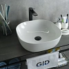 Раковина Gid D1301 51180 накладная белая 42.5x42.5x14.5 Раковина Gid D1301 51180 накладная белая 42.5x42.5x14.5