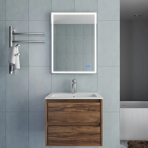 Тумба под раковину Vincea Gio 600 VMC-2G600CO подвесная, C.Oak Тумба под раковину Vincea Gio 600 VMC-2G600CO подвесная, C.Oak