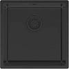 Кухонная мойка Paulmark LASSAN 49 UN LA49-MBN, матовый черный NANO-PVD, 490х440мм Кухонная мойка Paulmark LASSAN 49 UN LA49-MBN, матовый черный NANO-PVD, 490х440мм