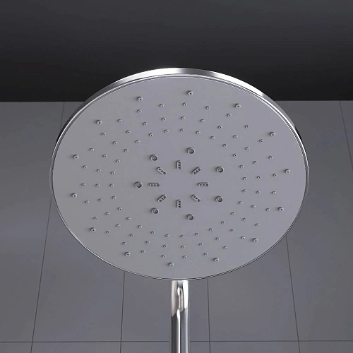 Душевая система Dorff Futura D0710400 с термостатом, хром Душевая система Dorff Futura D0710400 с термостатом, хром