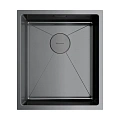 Кухонная мойка Omoikiri Taki 38-U/IF-GM нерж.сталь/вороненая сталь 4973106 Кухонная мойка Omoikiri Taki 38-U/IF-GM нерж.сталь/вороненая сталь 4973106