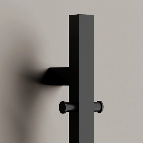 Полотенцесушитель электрический SANCOS Linn 150x3 SC13002MB I-образный черный матовый Полотенцесушитель электрический SANCOS Linn 150x3 SC13002MB I-образный черный матовый