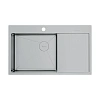 Кухонная мойка Omoikiri Akisame 86-IN-L Side нержавеющая сталь/нержавеющая сталь 4997031