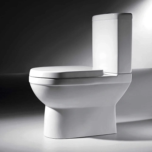 Унитаз напольный Bravat New Moon 14 крышка микролифт CX01014UW Унитаз напольный Bravat New Moon 14 крышка микролифт CX01014UW