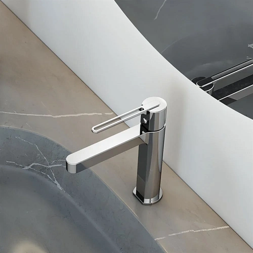 Смеситель для раковины Vincea Rondo VBF-1R1CH хром Смеситель для раковины Vincea Rondo VBF-1R1CH хром