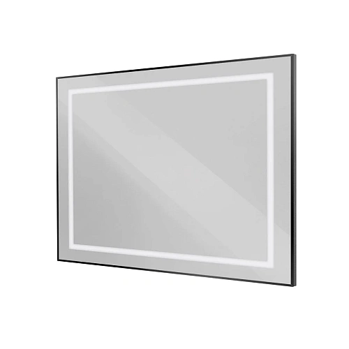 Зеркало BelBagno SPC-KRAFT-1000-800-SENS-NERO 1000x800x32 мм с подсветкой и сенсорным выключателем Зеркало BelBagno SPC-KRAFT-1000-800-SENS-NERO 1000x800x32 мм с подсветкой и сенсорным выключателем