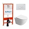 Комплект унитаза BelBagno UNO-TOR BB5177CH-TOR/SC с сиденьем, инсталляцией 2 в 1 BelBagno BB026/BB082BL (BB5177CH-TOR/SC/BB026/BB082BL) Комплект унитаза BelBagno UNO-TOR BB5177CH-TOR/SC с сиденьем, инсталляцией 2 в 1 BelBagno BB026/BB082BL (BB5177CH-TOR/SC/BB026/BB082BL)