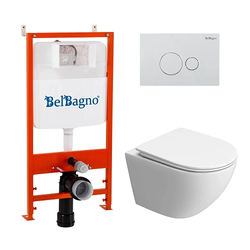 Комплект унитаза BelBagno UNO-TOR BB5177CH-TOR/SC с сиденьем, инсталляцией 2 в 1 BelBagno BB026/BB082BL (BB5177CH-TOR/SC/BB026/BB082BL) Комплект унитаза BelBagno UNO-TOR BB5177CH-TOR/SC с сиденьем, инсталляцией 2 в 1 BelBagno BB026/BB082BL (BB5177CH-TOR/SC/BB026/BB082BL)