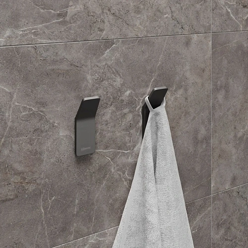 Крючок Lemark SMOOTH LINE графит 9716003 Крючок Lemark SMOOTH LINE графит 9716003