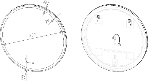 Комплект мебели DIWO Элиста 80 светлое дерево, с раковиной Moduo 55 Leaf 555050 Комплект мебели DIWO Элиста 80 светлое дерево, с раковиной Moduo 55 Leaf 555050