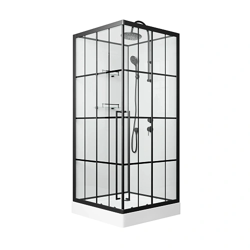Душевая кабина Niagara Standart ST90/15QR/KL/BKT (900х900х2250) Душевая кабина Niagara Standart ST90/15QR/KL/BKT (900х900х2250)
