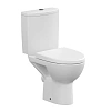 Унитаз напольный Cersanit PARVA (KO-PA011-3/6-COn-DL) Clean On 011 3/6 DPL EO S-KO-PA011-3/6-COn-DL-w с сиденьем