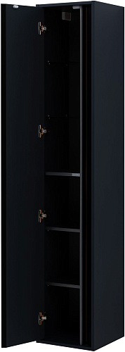 Шкаф-пенал Allen Brau Activity 35 1.34002.AM L антрацит матовый/черный брашированный Шкаф-пенал Allen Brau Activity 35 1.34002.AM L антрацит матовый/черный брашированный