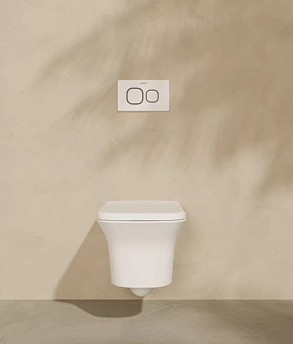 Унитаз подвесной ARROW AHB2156 без сиденья, безободковый, белый Унитаз подвесной ARROW AHB2156 без сиденья, безободковый, белый