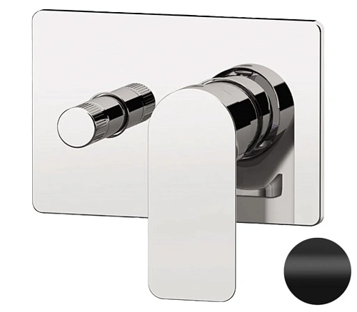 Смеситель для душа Remer Infinity I09HRGNO, черный матовый Смеситель для душа Remer Infinity I09HRGNO, черный матовый